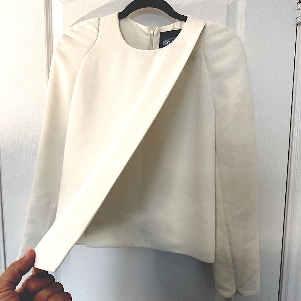 Ms Min lux asymmetrical shirt